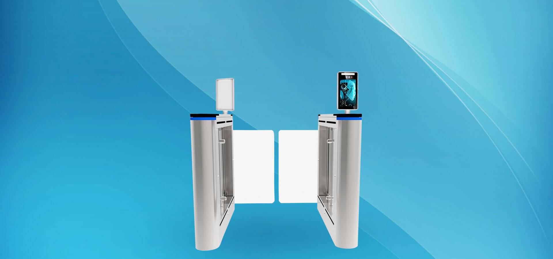 人脸识别通道闸图1