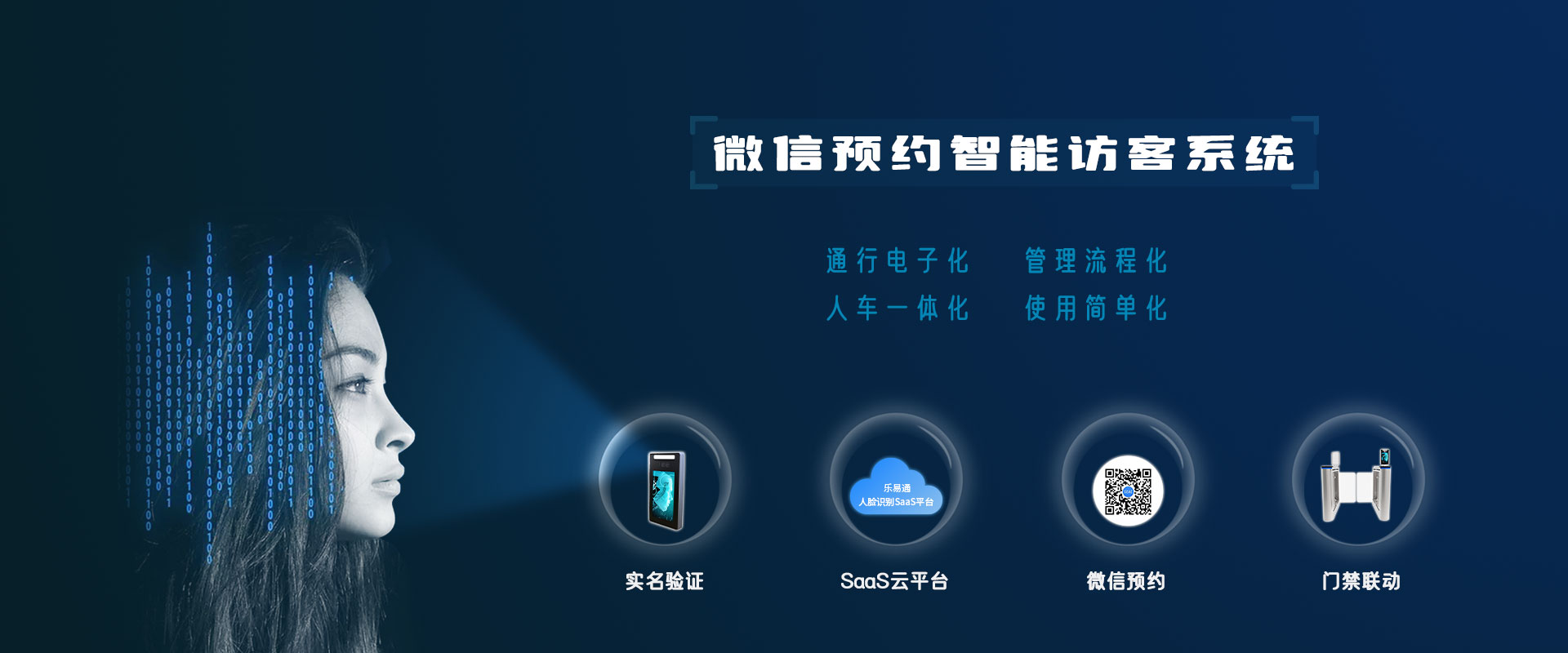 访客管理系统banner