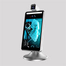 F281-11桌面立柱式人脸识别测温